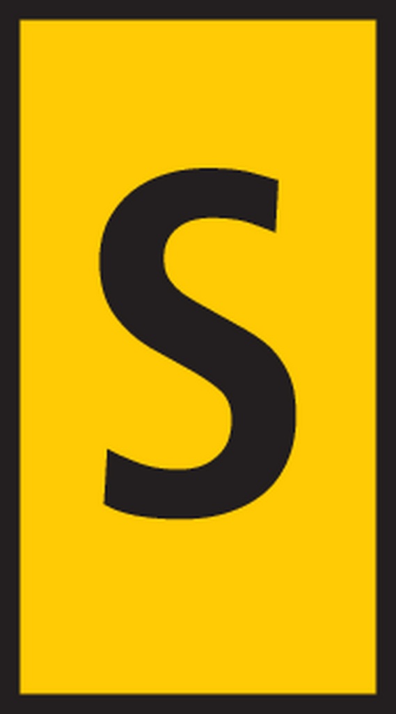 LEDNINGSMÆRKE WIC3 S GUL
