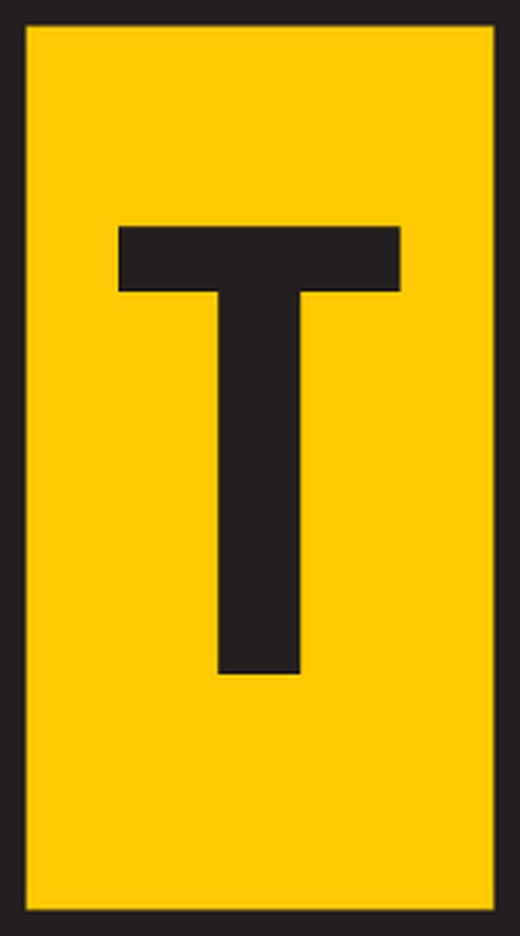 LEDNINGSMÆRKE WIC3 T GUL