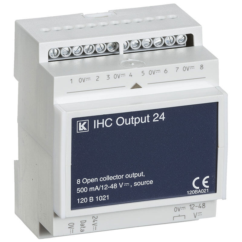 IHC Control® Output 24 V d.c. med 8 udgange