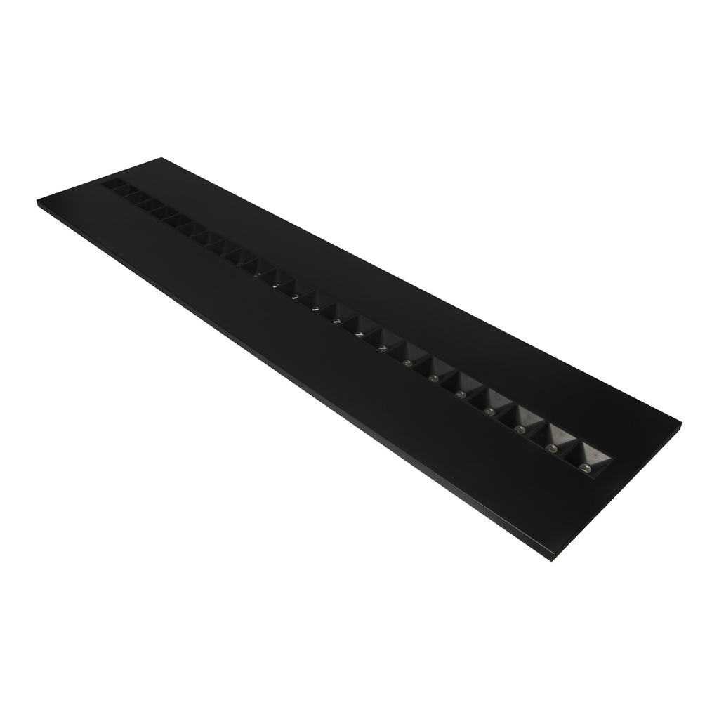 PANEL LOUVER 120X30 SORT
