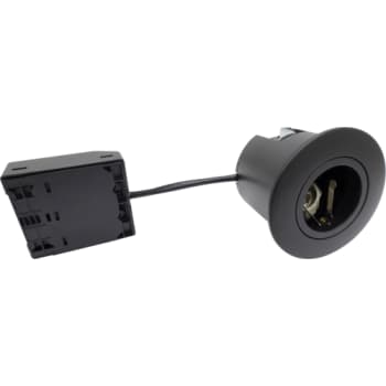 Quick Install G2 rund Ø75 sort GU10 H63mm
