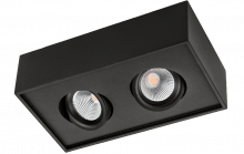 CUBE LUX 2X7W 2700K SORT