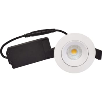 Velia Low Profile Downlight 5,5W 3000K mat hvid rund