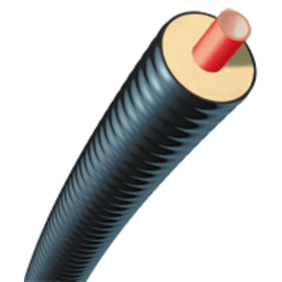 Calpex UNO 25/76 6 bar 10 meter til fjern/central varme