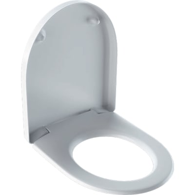 GEBERIT toiletsæde  softclose/QR m/låg duroplast  white