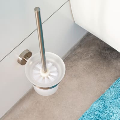 tesa® Moon Toiletbørste rustfrit stål-look