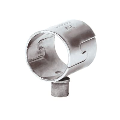 18 mm Inox rørbærerhoved - kort