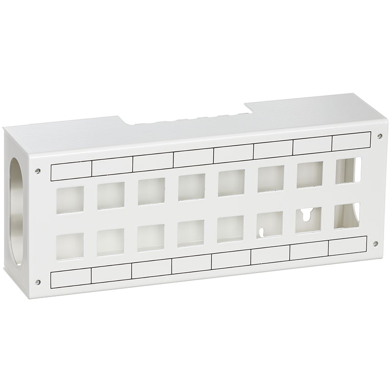 Patchbox for 16xRJ45 hvid