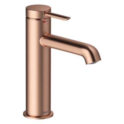 Damixa Iris etgrebsbatteri 114mm tud, børstet kobber