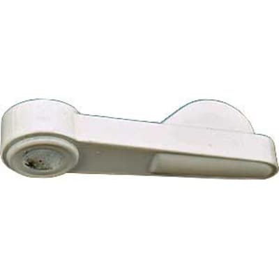 Enkelt vrider 50, 0mm, hvid