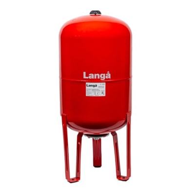 Langå trykekspansionsbeholder 80L, Ø400x916 mm, varme