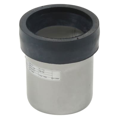 110 mm Klosettilslutning lige syrefast AISI316L/EN1.4404 BLÜCHER