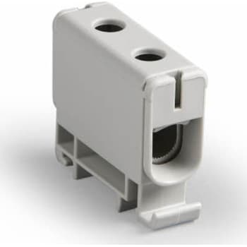 KLEMME UNI.6-50Q GRÅ ENKEL CU/AL