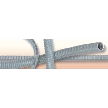 Panserplastslange nr.13, 15 x 20,6 mm, pvc, grå