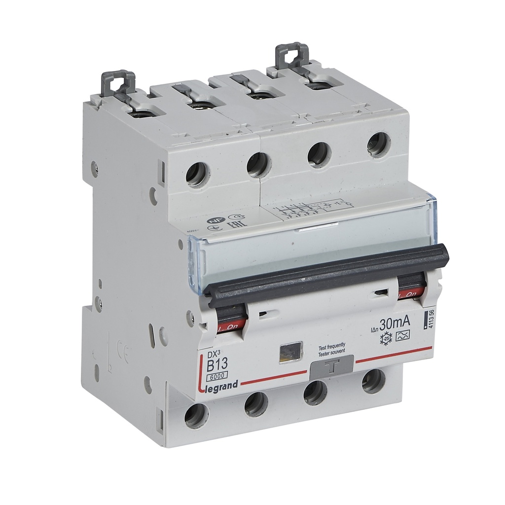KOMBIAFBR HPFI B 13A 4P DX3