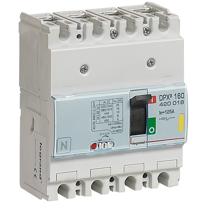 DPX 160 MAKSI TM 125A 4P 16KA