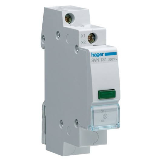 SIGNALLAMPE 12-48V LED GRØN