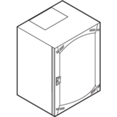 VÆGRACK 15HE 600X500X780 GD