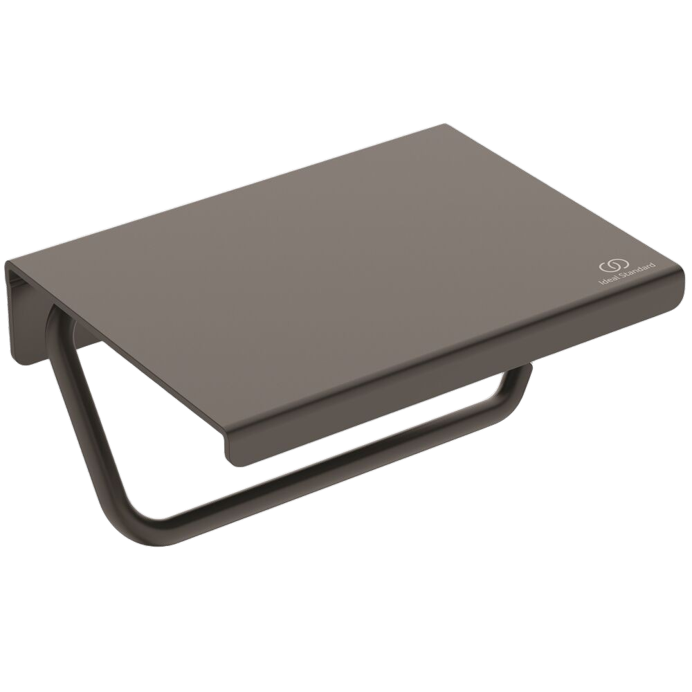 ALU+ TOILETRULLEHOLDER SORT