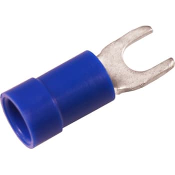 Isol. gaffelkabelsko A2553G 1,5-2,5mm2 M5 Blå