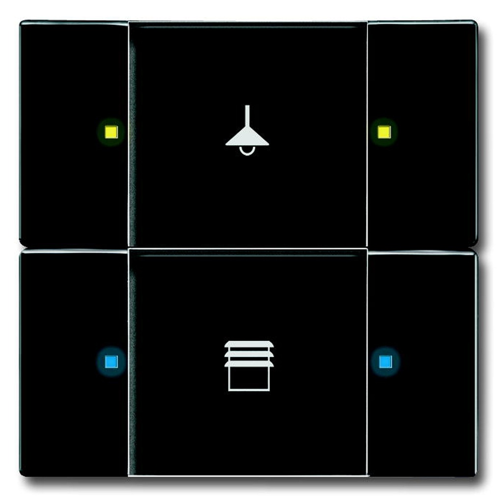 KNX KONTAKT 2/4-TRYK ANTRACIT