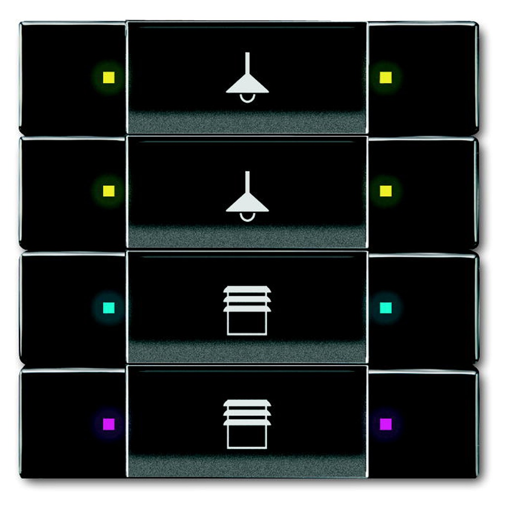 KNX KONTAKT 4/8-TRYK ANTRACIT