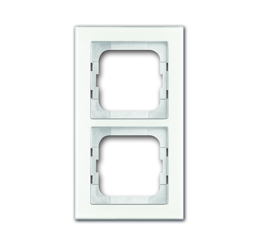 RAMME AXCENT 2M HVIDT GLAS