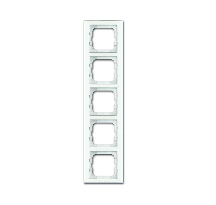 RAMME AXCENT 5M HVIDT GLAS