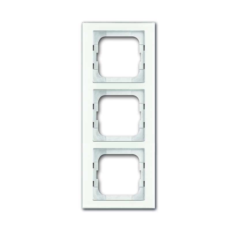RAMME AXCENT 3M HVIDT GLAS