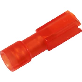 Helisol. spademuffe A1507FLSF 0,5-1,5mm2 6,3x0,8 Rød