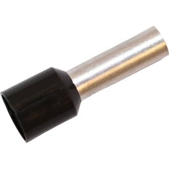 Isoleret terminalrør A6-12ET 6mm2 L12 Sort