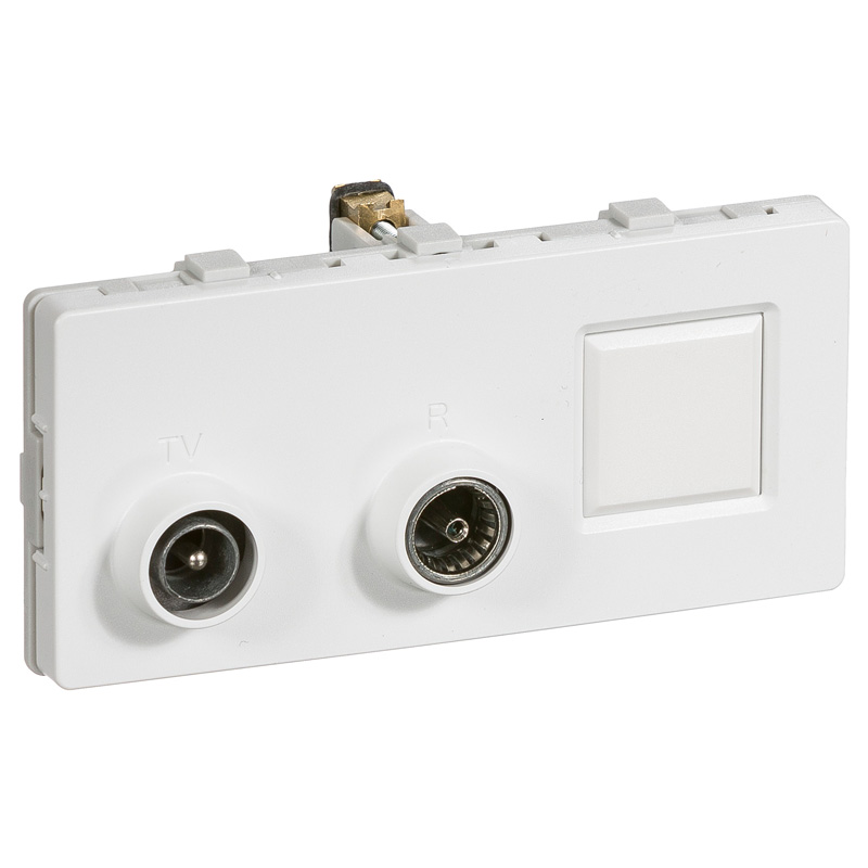 LK antenneudtag TV/R/RJ45 sløjfedåse TD312 - HV