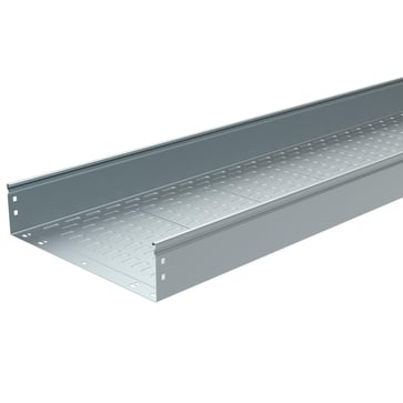 P31 MFS kabelbakke uperforeret 100x500 varmgalvaniseret 3 meter