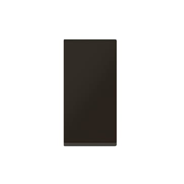Mosaic fjedertrykkontakt 1 polet 6A med led 1M mat sort