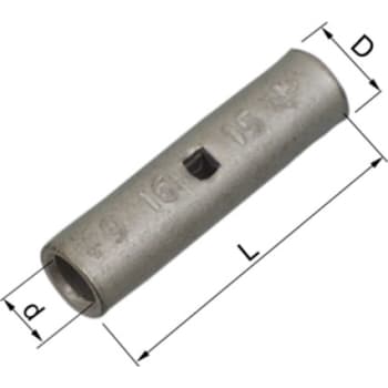 Cu-pressemuffe KSF16 16mm2
