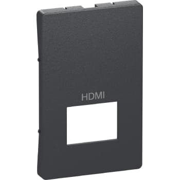 LK FUGA afdækning for HDMI-udtag passivt 1,5 modul koksgrå