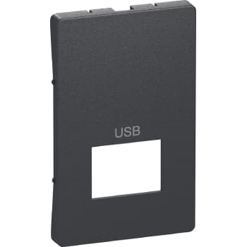 LK FUGA afdækning for USB-udtag passivt 1,5 modul koksgrå
