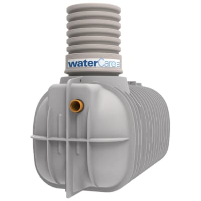 WaterCare 2500 l 3-kammertank til gravitation, 5PE
