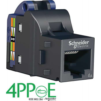 Actassi konnektor RJ45 Cat 6A S1 UTP til dataudtag og patchpanel  Godkendt til 4PPoE 12 stk