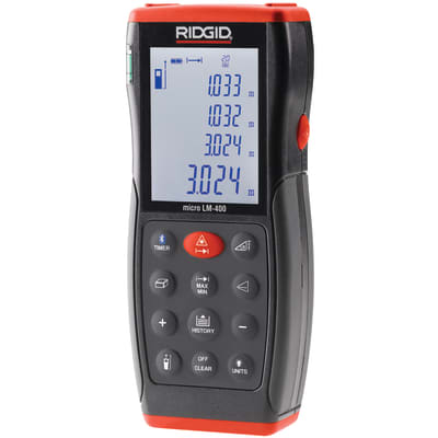 RIDGID LM400 AFSTANDSMÅLER 70M