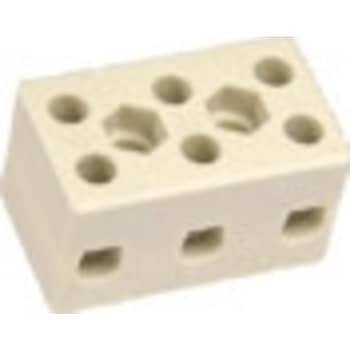 Kronemuffe porcelæn 3 polet 2,5 mm²