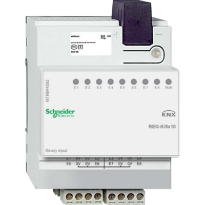 KNX BINÆR INDGANG DIN 8K 10V