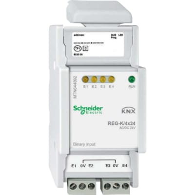 KNX BINÆR INDGANG DIN 4K 24V