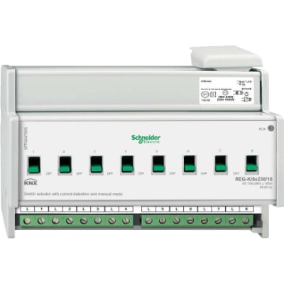 UDGANG DIN 8X230/16 STRØM/BETJ