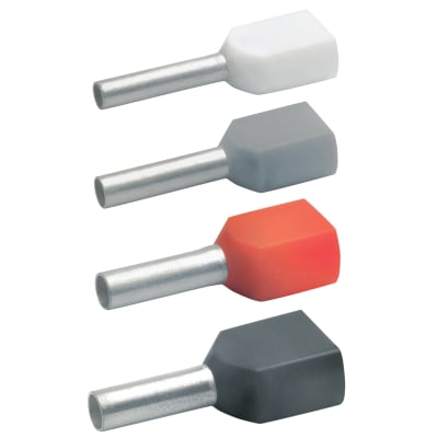 ISOL. DOBB TERMINALRØR 2X0,75