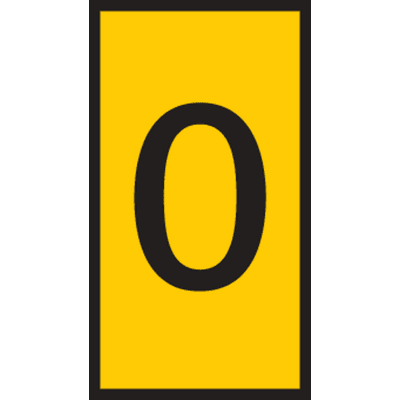 LEDNINGSMÆRKE WIC3 0 GUL