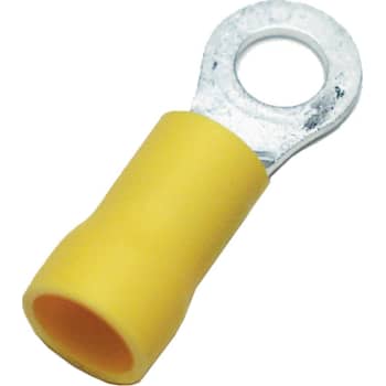 Isolerede Ringkabelsko gul, 2,75-6,0 mm², M5