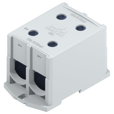 KLEMME AL/CU KL2X95-300 GRÅ
