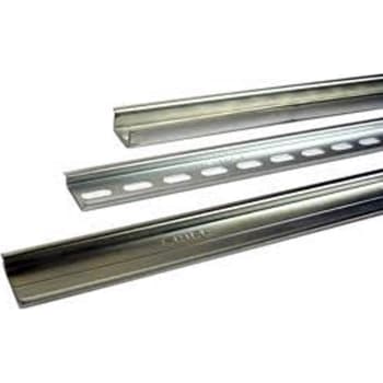 Dinskinne 35x7,5 mm med hul