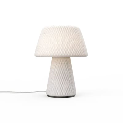 VOILA BORDLAMPE E27 TRSP HVID